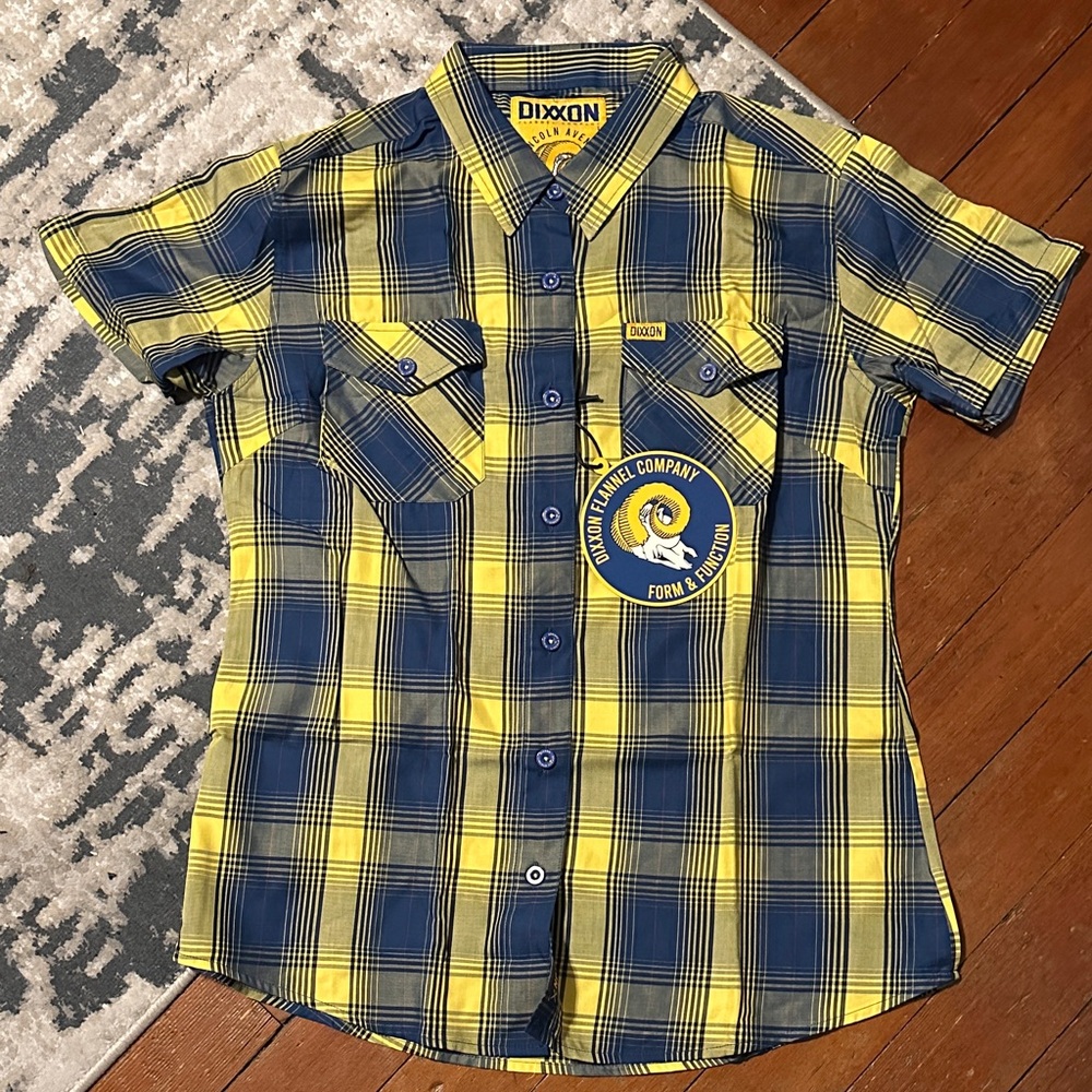 DIXXON Lincoln Avenue Bamboo Shirt Women’s Size Large